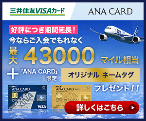 ANA Visaカード入会キャンペーン画像